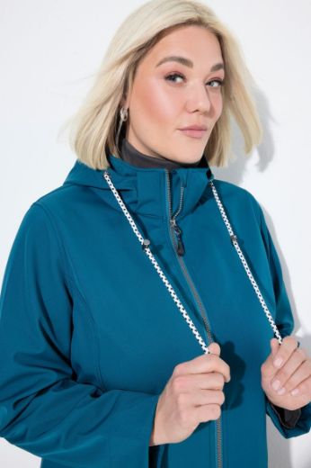 Plus size veliki brojevi Jakna vodoodbojna s odvojivom kapuljačom za punije
