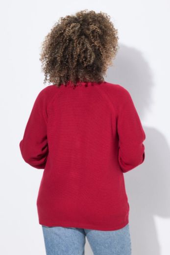 Plus size veliki brojevi Kardigan na kopčanje za punije