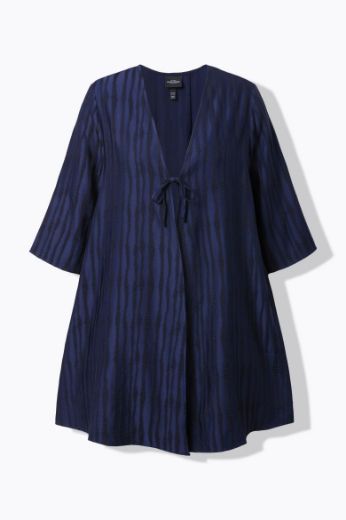 Plus size veliki brojevi Jakna lagana s 3/4 rukavima za punije