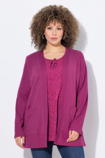 Plus size veliki brojevi Vesta dugih rukava za punije