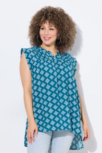Plus size veliki brojevi Bluza bez rukava A kroja za punije