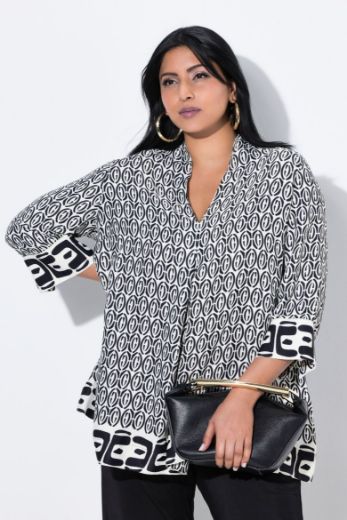 Plus size veliki brojevi Tunika 3/4 rukava za punije