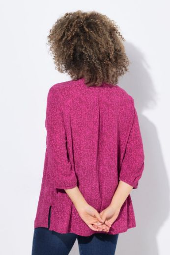 Plus size veliki brojevi Bluza s 3/4 rukavima A kroja za punije