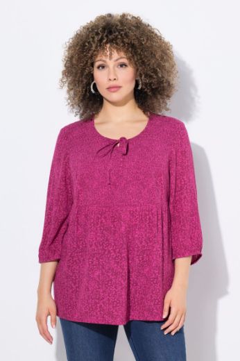 Plus size veliki brojevi Bluza s 3/4 rukavima A kroja za punije