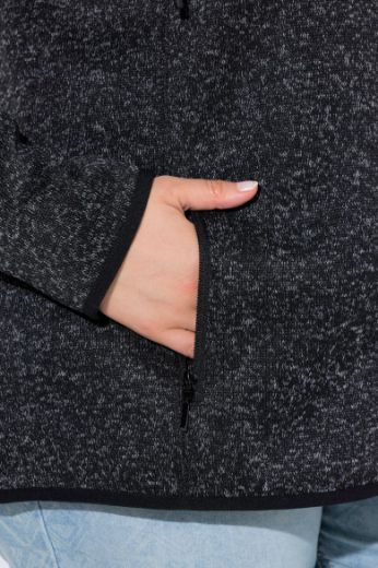 Plus size veliki brojevi Jakna od flisa za punije