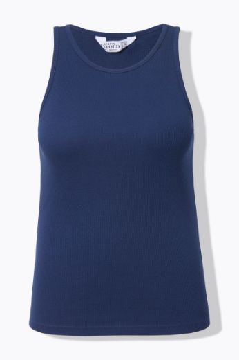 Plus size veliki brojevi Majica bez rukava okruglog izreza za punije