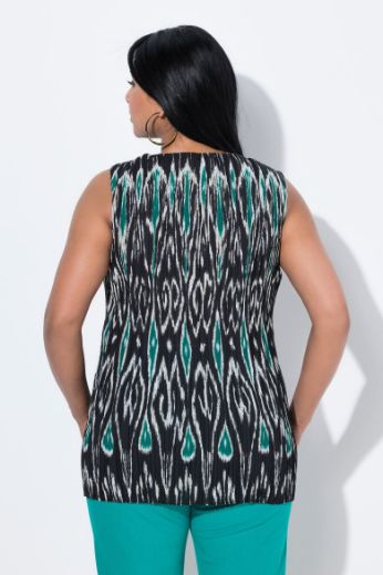 Plus size veliki brojevi Majica bez rukava dužeg kroja za punije