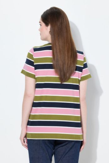Plus size veliki brojevi Majica kratkih rukava okruglog ovratnika za punije