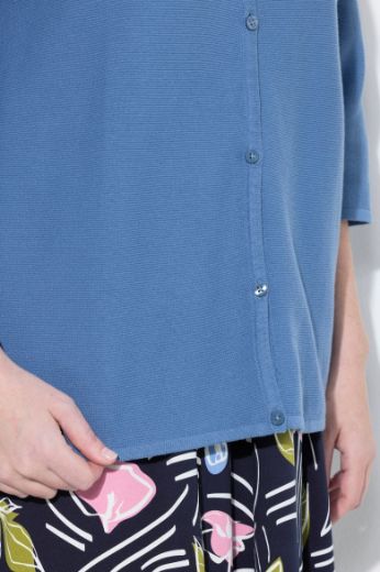 Plus size veliki brojevi Kardigan s 3/4 rukavima za punije