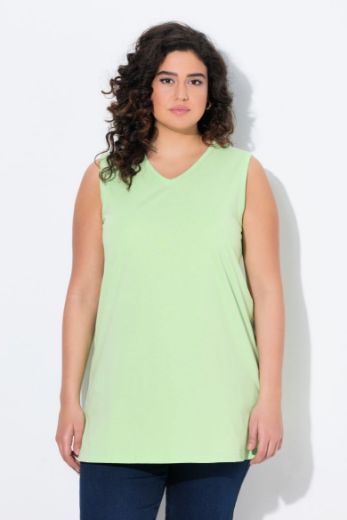 Plus size veliki brojevi Majica V izrez Basic top za punije
