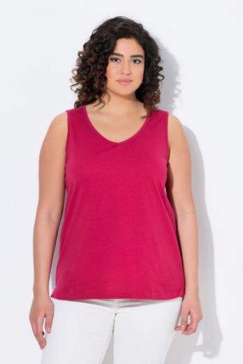 Plus size veliki brojevi Top V ovratnika za punije