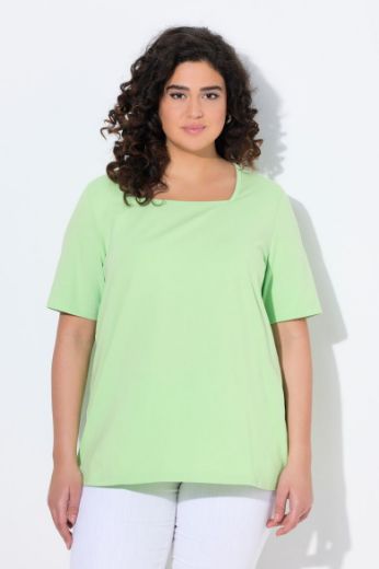Plus size veliki brojevi Majica kratkih rukava A kroja za punije