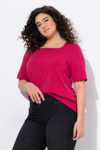 Plus size veliki brojevi Majica kratkih rukava A kroja za punije