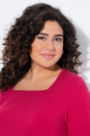 Plus size veliki brojevi Majica kratkih rukava A kroja za punije