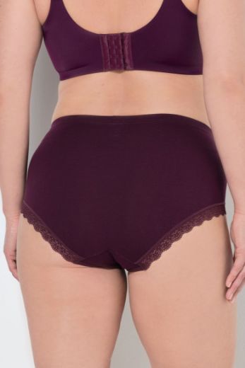 Plus size veliki brojevi Gaćice s dodatkom ukrasne čipke 3 komada za punije