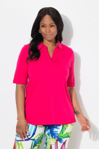 Plus size veliki brojevi Majica Polo za punije