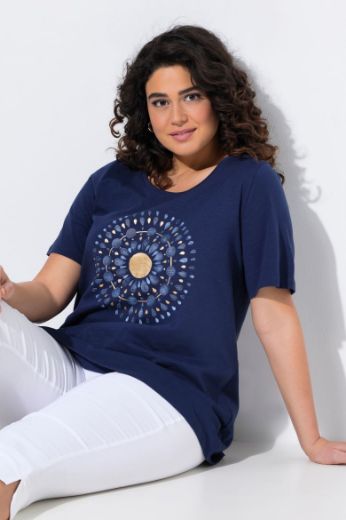 Plus size veliki brojevi Majica kratkih rukava A kroja za punije