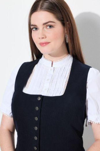Plus size veliki brojevi Bluza bez rukava četvrtastog izreza za punije