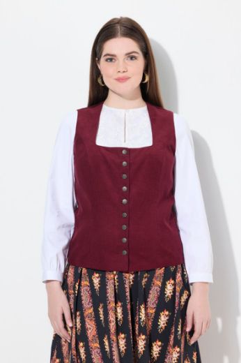 Plus size veliki brojevi Bluza bez rukava četvrtastog izreza za punije