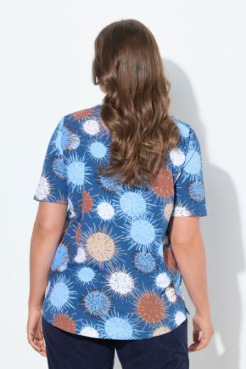 Plus size veliki brojevi Majica kratkih rukava okruglog ovratnika za punije