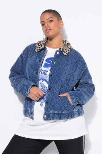 Plus size veliki brojevi Jakna lagana prošivena za punije