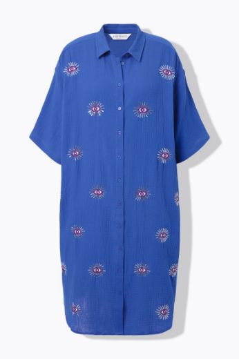 Plus size veliki brojevi Haljina midi 3/4 rukava za punije