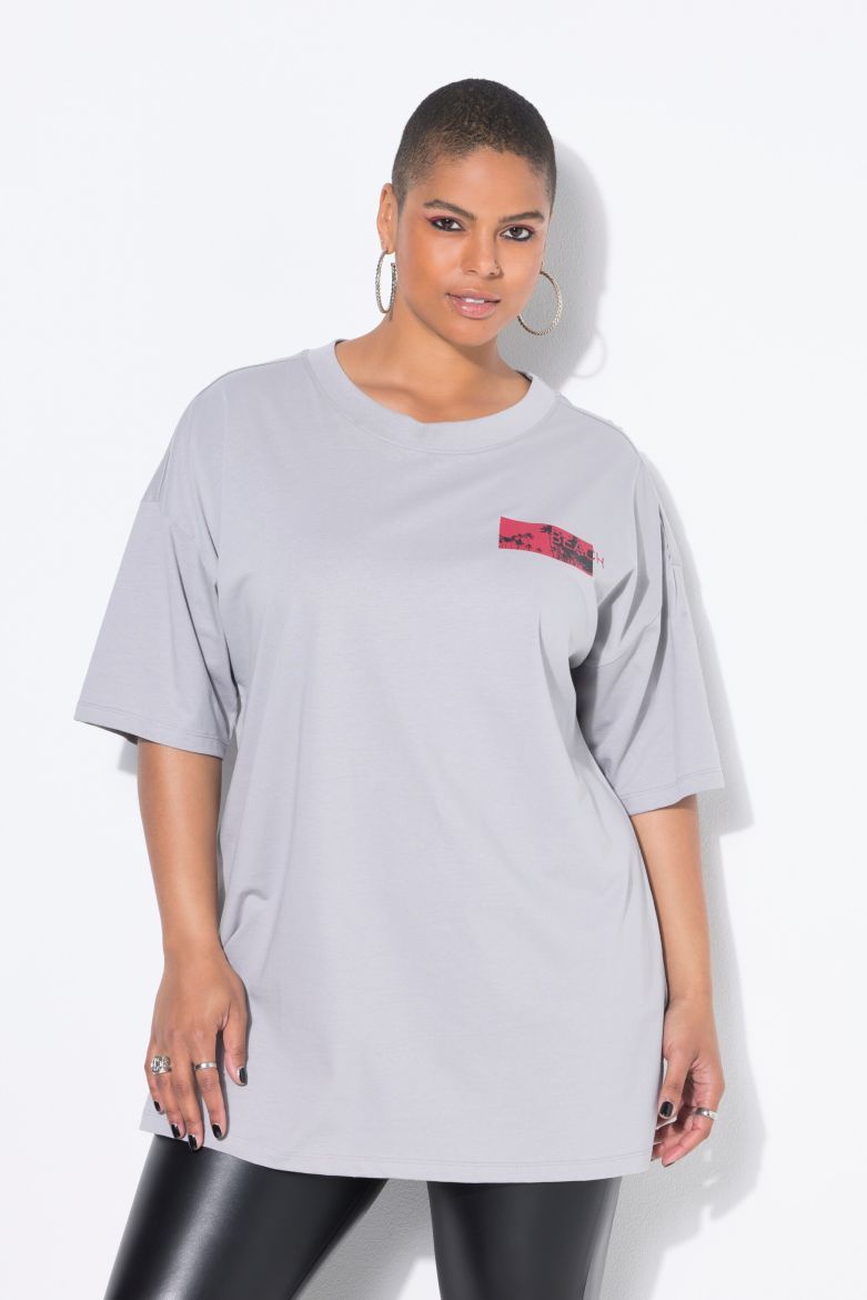 Plus size veliki brojevi Majica kratkih rukava šireg kroja za punije
