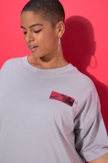 Plus size veliki brojevi Majica kratkih rukava šireg kroja za punije