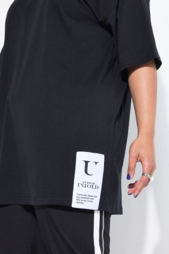 Plus size veliki brojevi Majica kratkih rukava šireg kroja za punije