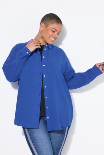 Plus size veliki brojevi Bluza na kopčanje za punije