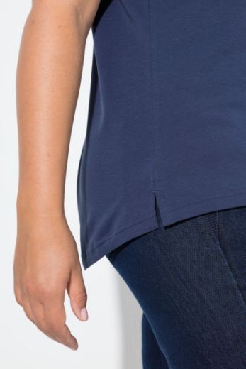 Plus size veliki brojevi Majica kratkih rukava okruglog ovratnika za punije