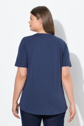 Plus size veliki brojevi Majica kratkih rukava okruglog ovratnika za punije