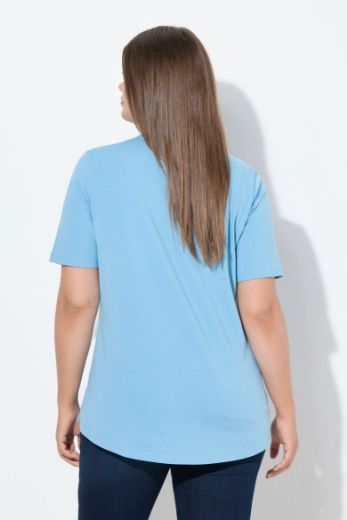 Plus size veliki brojevi Majica kratkih rukava okruglog ovratnika za punije