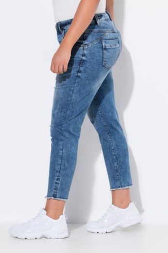 Plus size veliki brojevi Traperice nižeg struka za punije