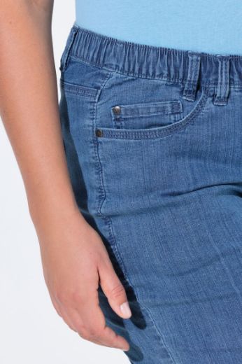 Plus size veliki brojevi Traperice širokih nogavica za punije