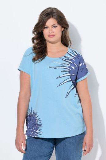 Plus size veliki brojevi Majica kratkih rukava okruglog ovratnika za punije