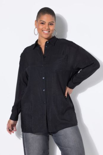 Plus size veliki brojevi Bluza dugih rukava šireg kroja za punije
