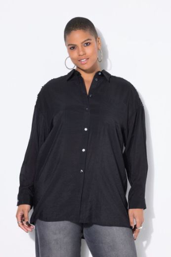 Plus size veliki brojevi Bluza dugih rukava šireg kroja za punije