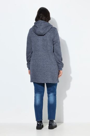 Plus size veliki brojevi Jakna pletena s podstavom od flisa za punije