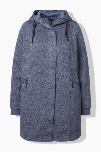 Plus size veliki brojevi Jakna pletena s podstavom od flisa za punije