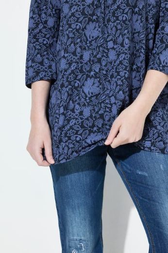 Plus size veliki brojevi Majica 3/4 rukava A kroja za punije