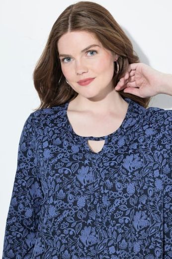 Plus size veliki brojevi Majica 3/4 rukava A kroja za punije