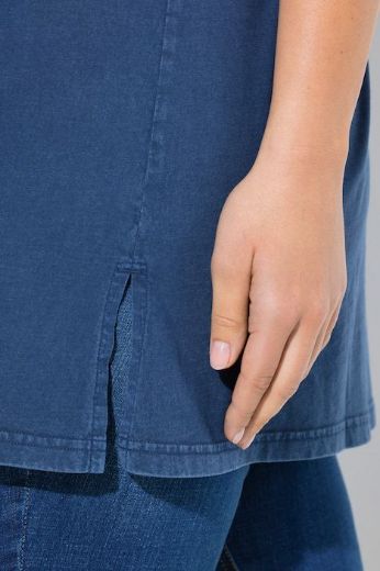 Plus size veliki brojevi Majica 3/4 rukava dužeg A kroja za punije