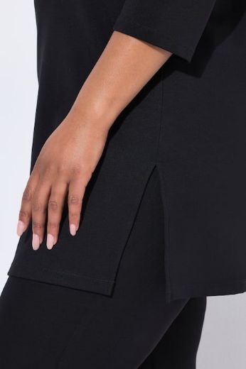 Plus size veliki brojevi Majica 3/4 rukava dužeg kroja za punije