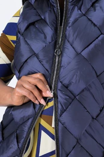 Plus size veliki brojevi Prsluk prošiveni za punije