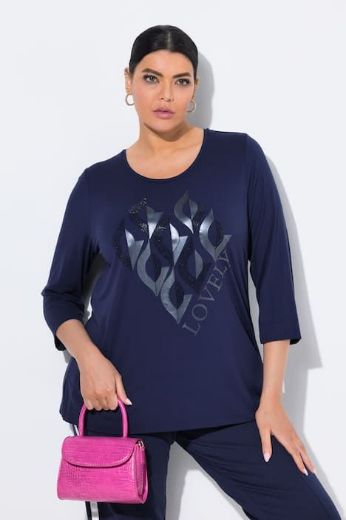 Plus size veliki brojevi Majica 3/4 rukava za punije