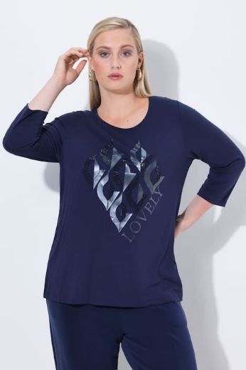 Plus size veliki brojevi Majica 3/4 rukava za punije