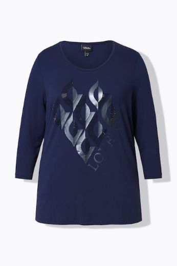 Plus size veliki brojevi Majica 3/4 rukava za punije