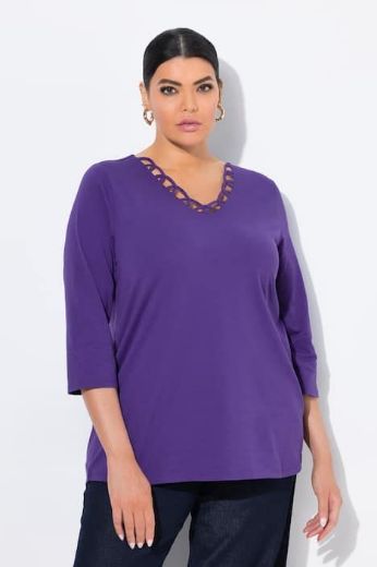 Plus size veliki brojevi Majica 3/4 rukava za punije