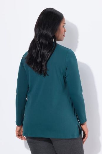 Plus size veliki brojevi Majica dugih rukava A kroja za punije